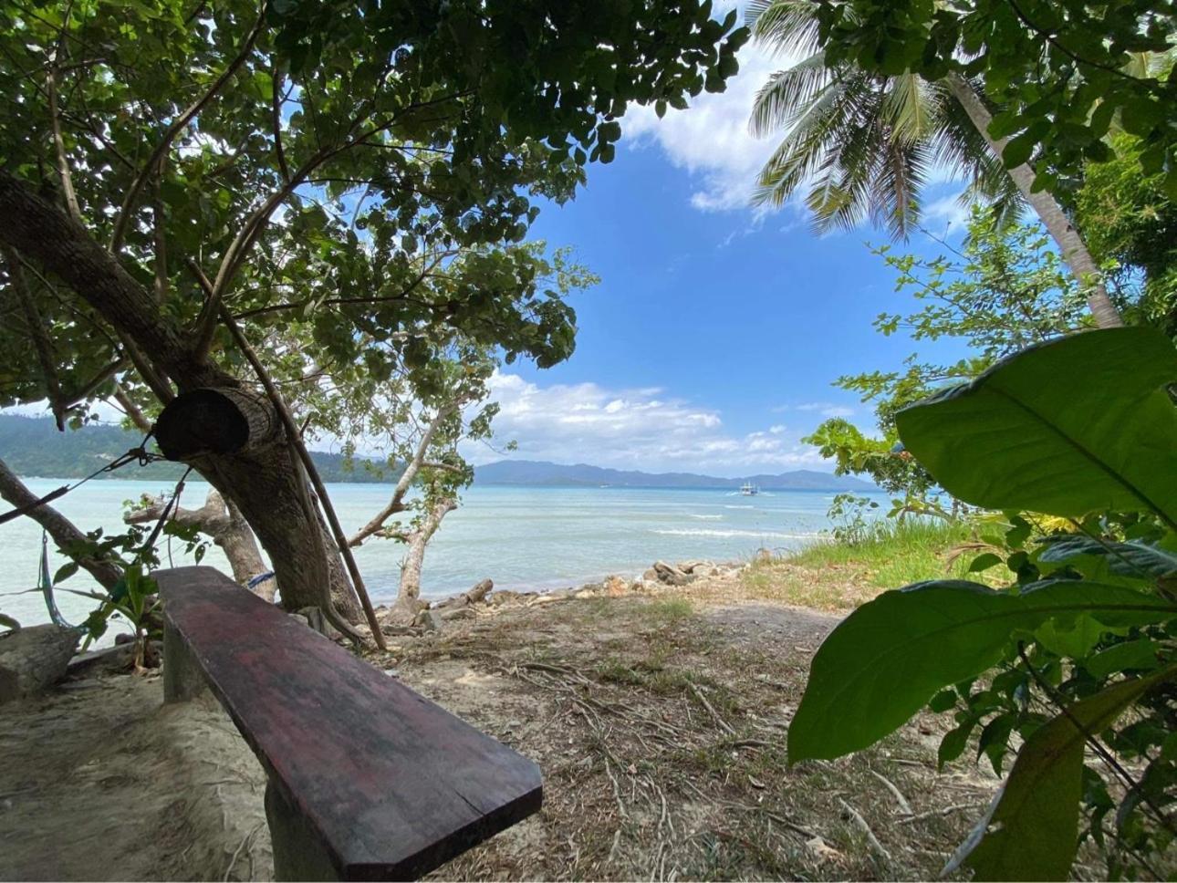 Port Barton - Paradiso Azul Campsite Beachfront With Internet San Vicente  Exteriör bild